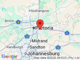 Map of Site Report: Pretoria, South Africa